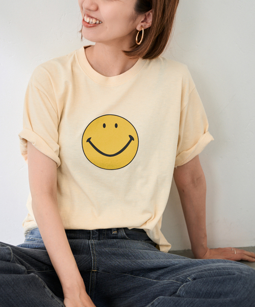 ≪追加≫SMILE TEE（Tシャツ/カットソー）｜FRAMeWORK（フレーム