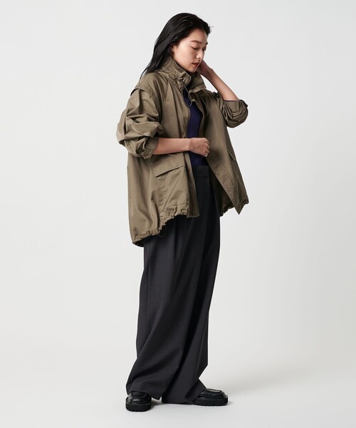 MARW UNITED ARROWS（マルゥ ユナイテッドアローズ）の「＜MARW UNITED ARROWS＞2WAY ブルゾン 撥水（ブルゾン・レディース・ブラック/モカ・36/38）」の7枚目の写真