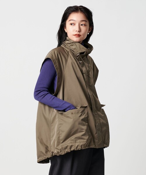 MARW UNITED ARROWS（マルゥ ユナイテッドアローズ）の「＜MARW UNITED ARROWS＞2WAY ブルゾン 撥水（ブルゾン・レディース・ブラック/モカ・36/38）」の9枚目の写真