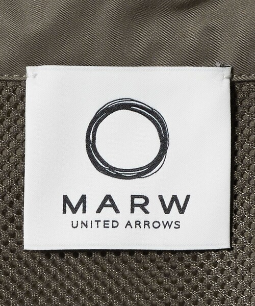 MARW UNITED ARROWS（マルゥ ユナイテッドアローズ）の「＜MARW UNITED ARROWS＞2WAY ブルゾン 撥水（ブルゾン・レディース・ブラック/モカ・36/38）」の4枚目の写真