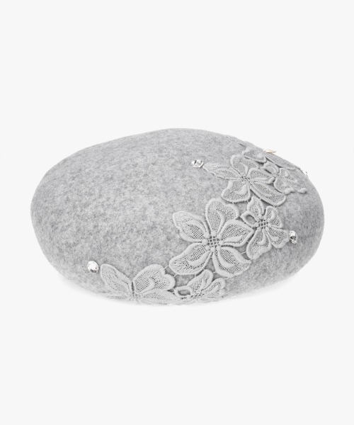 Athena New York(アシーナニューヨーク)の「Athena New York Amanda Beret / アシーナニューヨーク(ハンチング/ベレー帽・レディース・ベージュ/ライトグレー・57cm)」の13枚目の写真
