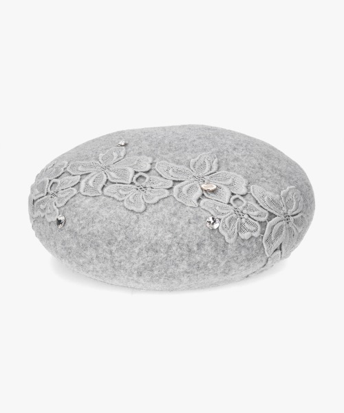 Athena New York(アシーナニューヨーク)の「Athena New York Amanda Beret / アシーナニューヨーク(ハンチング/ベレー帽・レディース・ベージュ/ライトグレー・57cm)」の11枚目の写真