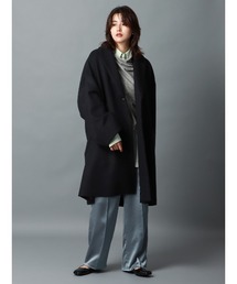 CIS. ボールドスリーブコート RESCWOOL 無地 ボタンチャーム付き