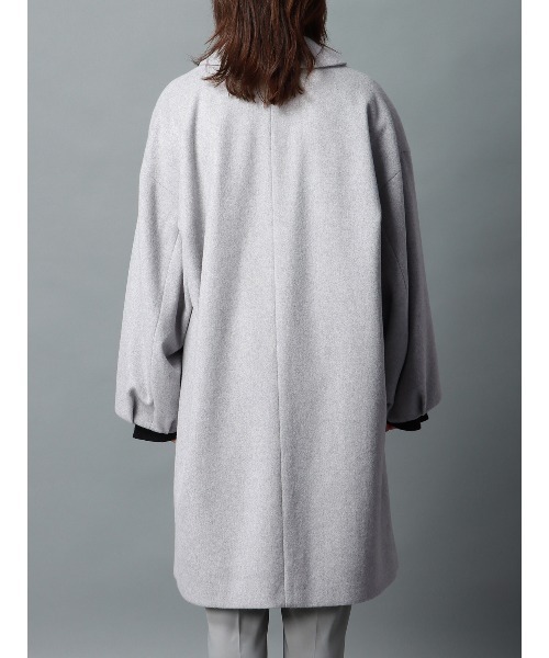 CIS.（シス）の「CIS． ボールドスリーブコート RESCWOOL 無地 ボタンチャーム付き（その他アウター・レディース・レッド/ブラック/グレー・36(7号)/38(9号)）」の7枚目の写真