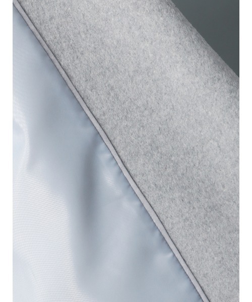 CIS.（シス）の「CIS． ボールドスリーブコート RESCWOOL 無地 ボタンチャーム付き（その他アウター・レディース・レッド/ブラック/グレー・36(7号)/38(9号)）」の9枚目の写真