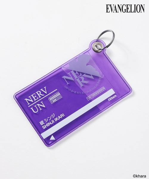 セール】【EVANGELION(エヴァンゲリオン)】コラボカラビナカードケース