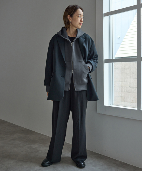 一部店舗・WEB限定カラー有り/追加》ボリュームジップアップフーディー