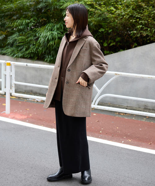 一部店舗・WEB限定カラー有り/追加》ボリュームジップアップフーディー