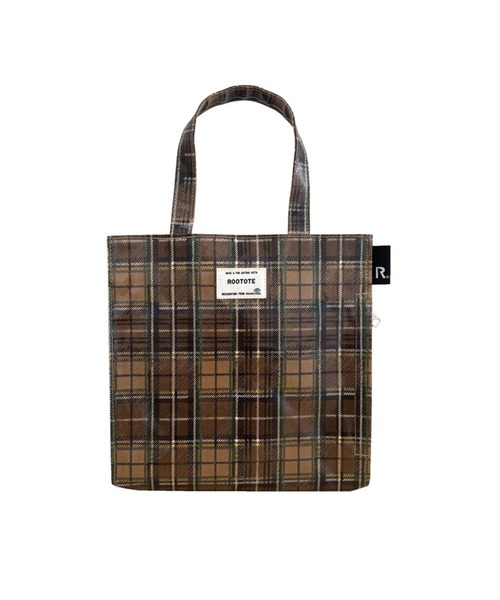 ROOTOTE（ルートート）の「ルートート / EU. スクエア.ラミネートｰT（トートバッグ・レディース・ベージュ系その他/ブラウン系その他/グリーン系その他/レッド系その他・FREE）」の2枚目の写真