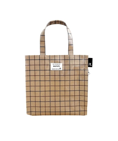 ROOTOTE（ルートート）の「ルートート / EU. スクエア.ラミネートｰT（トートバッグ・レディース・ベージュ系その他/ブラウン系その他/グリーン系その他/レッド系その他・FREE）」の3枚目の写真