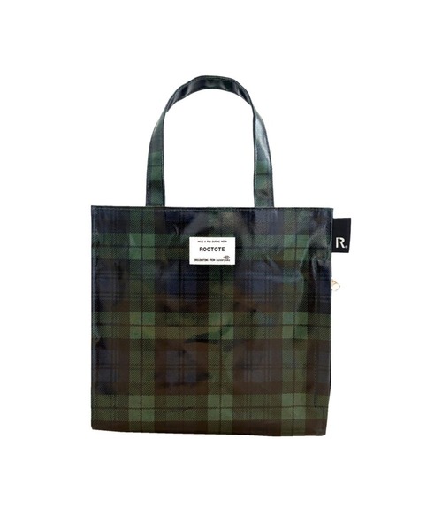 ROOTOTE（ルートート）の「ルートート / EU. スクエア.ラミネートｰT（トートバッグ・レディース・ベージュ系その他/ブラウン系その他/グリーン系その他/レッド系その他・FREE）」の4枚目の写真