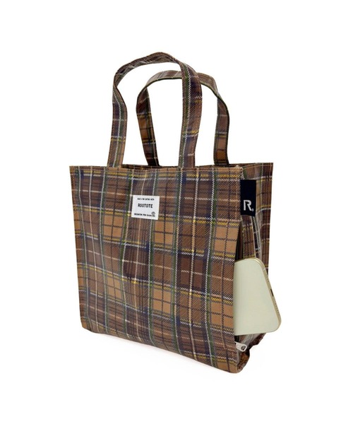 ROOTOTE（ルートート）の「ルートート / EU. スクエア.ラミネートｰT（トートバッグ・レディース・ベージュ系その他/ブラウン系その他/グリーン系その他/レッド系その他・FREE）」の10枚目の写真