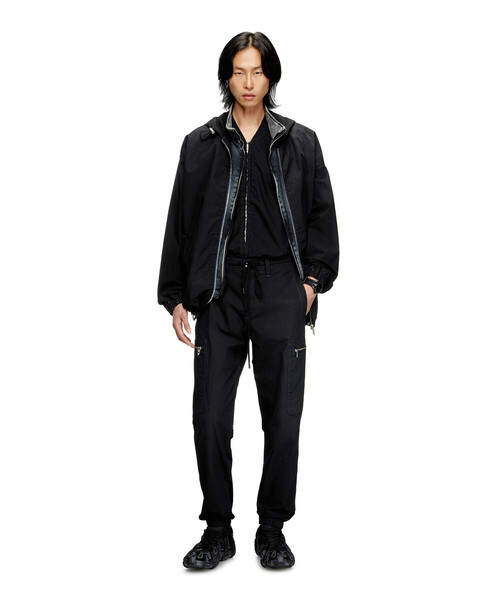 DIESEL(ディーゼル)の「メンズ スニーカー GRIFFE S-D-GRIFFE LOW(スニーカー・メンズ・グレー系その他/ブラック×ブルー・41/44/42/43/40)」の17枚目の写真