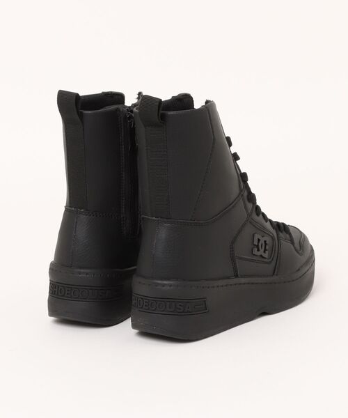 DC SHOES（ディーシーシューズ）の「NEBURA /DCレディースシューレースブーツ（スニーカー・レディース・ベージュ/ブラック・23cm/25cm/24.5cm/24cm/23.5cm）」の3枚目の写真