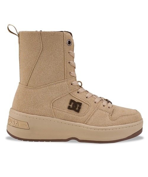 DC SHOES（ディーシーシューズ）の「NEBURA /DCレディースシューレースブーツ（スニーカー・レディース・ベージュ/ブラック・23cm/25cm/24.5cm/24cm/23.5cm）」の14枚目の写真