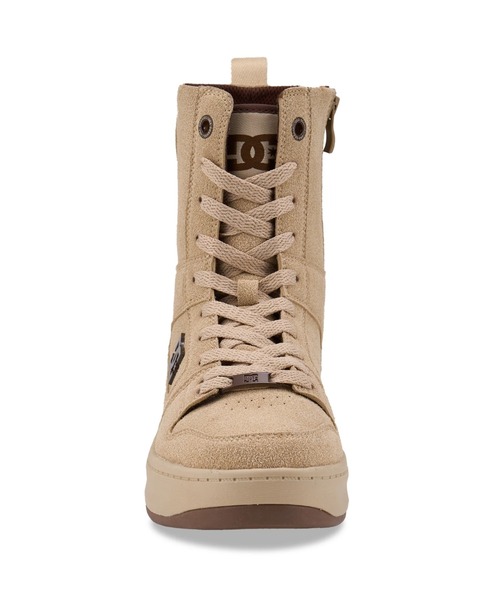 DC SHOES（ディーシーシューズ）の「NEBURA /DCレディースシューレースブーツ（スニーカー・レディース・ベージュ/ブラック・23cm/25cm/24.5cm/24cm/23.5cm）」の8枚目の写真