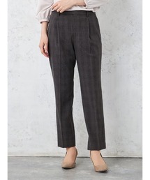 【WALKPLUS】 T/Rトロタックテーパードパンツ ウォッシャブル 通年