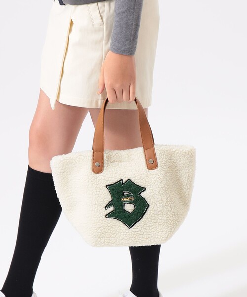 ワッペンロゴ ボア カートバッグ（トートバッグ）｜BEAMS GOLF