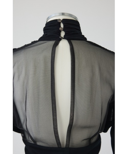 Flowing drape dress フローイングドレープドレス（ワンピース）｜RIM