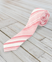 ZIP FIVE（ジップファイブ）の「リネン コットンネクタイ ナロータイ（ネクタイ）」