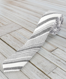 ZIP FIVE（ジップファイブ）の「リネン コットンネクタイ ナロータイ（ネクタイ）」