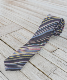 ZIP FIVE（ジップファイブ）の「リネン コットンネクタイ ナロータイ（ネクタイ）」