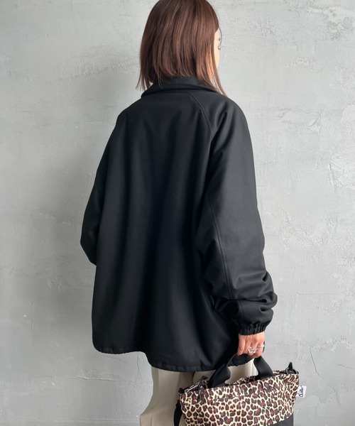 UNIVERSAL OVERALL（ユニバーサルオーバーオール）の「[UNIVERSAL OVERALL/ユニバーサルオーバーオール] 別注 中綿入りコーチジャケット（その他アウター・レディース・ブラック/ブラウン/チャコールグレー・M/L）」の13枚目の写真