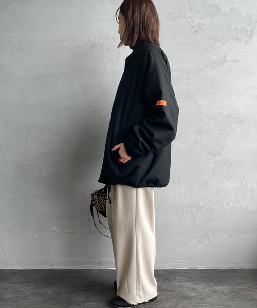 UNIVERSAL OVERALL（ユニバーサルオーバーオール）の「[UNIVERSAL OVERALL/ユニバーサルオーバーオール] 別注 中綿入りコーチジャケット（その他アウター・レディース・ブラック/ブラウン/チャコールグレー・M/L）」の21枚目の写真