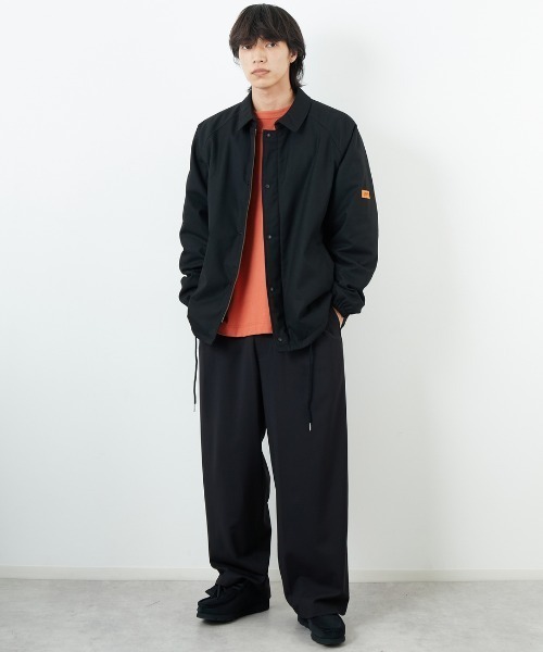 UNIVERSAL OVERALL（ユニバーサルオーバーオール）の「[UNIVERSAL OVERALL/ユニバーサルオーバーオール] 別注 中綿入りコーチジャケット（その他アウター・レディース・ブラック/ブラウン/チャコールグレー・M/L）」の6枚目の写真