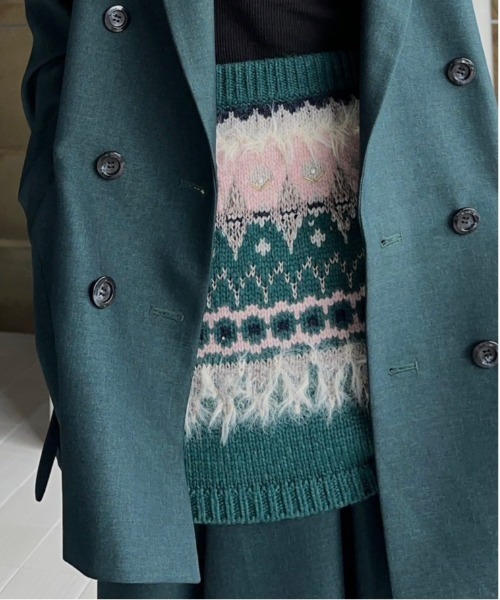 UND LADY NORDIC KNIT SKIRT（スカート）｜Ameri（アメリ）の