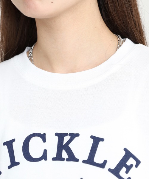 Quelle Chance(ケルシャンス)の「プリント+刺繍 長袖Tシャツ(Tシャツ/カットソー・レディース・グリーン/ブラウン/オフホワイト・M/L)」の8枚目の写真