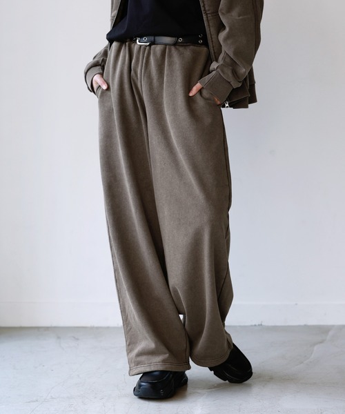セットアップ対応】ヘビーウェイトピグメントスウェットパンツ