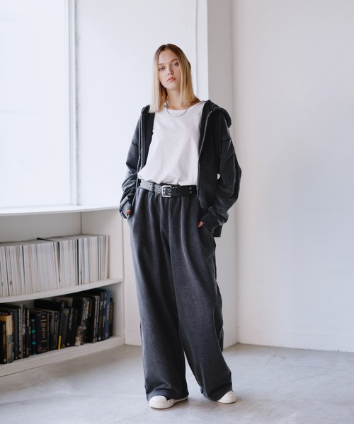 セットアップ対応】ヘビーウェイトピグメントスウェットパンツ