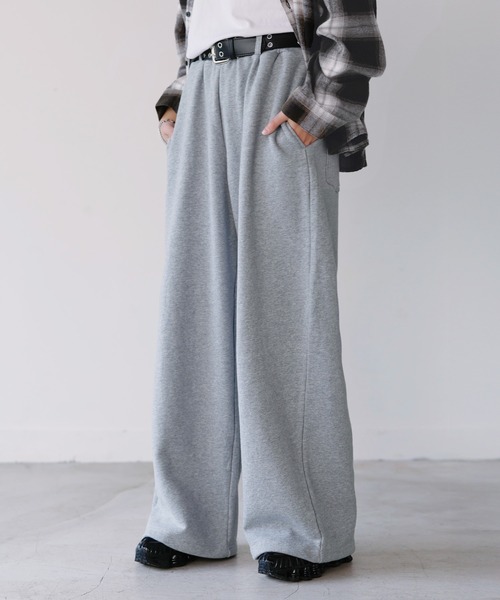 ROCHEM(ローシェン)の「【セットアップ対応】ヘビーウェイトピグメントスウェットパンツ(スウェットパンツ・メンズ・ネイビー/ブラウン/グレー/ブラック・L/M/S/XS)」の19枚目の写真