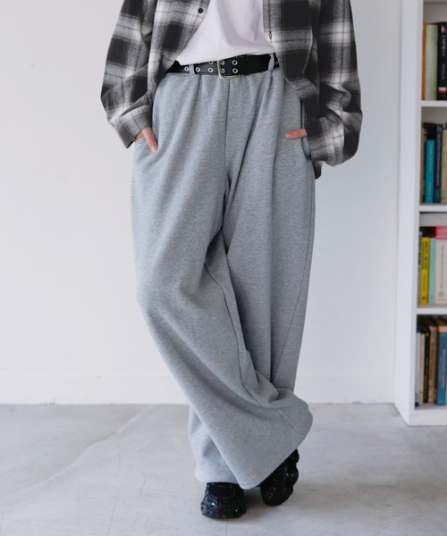 ROCHEM(ローシェン)の「【セットアップ対応】ヘビーウェイトピグメントスウェットパンツ(スウェットパンツ・メンズ・ネイビー/ブラウン/グレー/ブラック・L/M/S/XS)」の20枚目の写真
