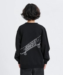 ELEMENT（エレメント）の「ELEMENT キッズ KICK FLIPPER CREW YOUTH トレーナー 【2025年秋冬モデル】/エレメントキッズスウェットトレーナー（スウェット）」