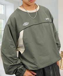 ナイロン タスラン ドロスト 短丈可能 ボリューム袖 長袖 ピステ