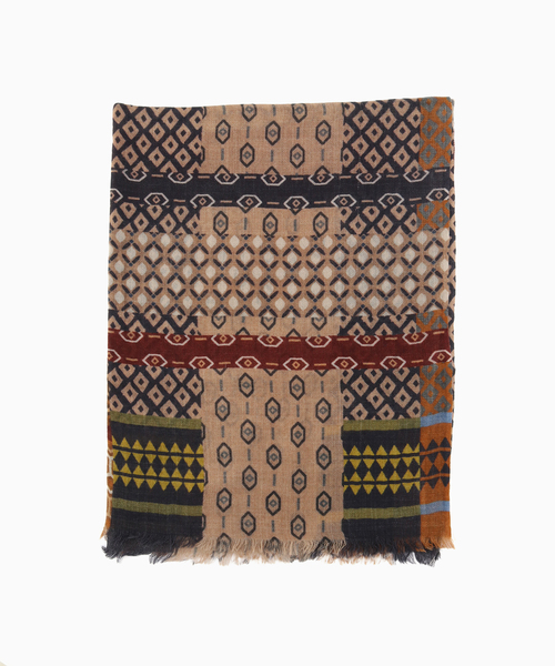 417 EDIFICE（フォーワンセブンエディフィス）の「SK OVERSEAS エス.ケーオーバーシーズ プリントスカーフ（バンダナ/スカーフ・メンズ・B/A/C/D・FREE）」の2枚目の写真