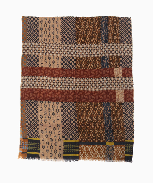 417 EDIFICE（フォーワンセブンエディフィス）の「SK OVERSEAS エス.ケーオーバーシーズ プリントスカーフ（バンダナ/スカーフ・メンズ・B/A/C/D・FREE）」の7枚目の写真