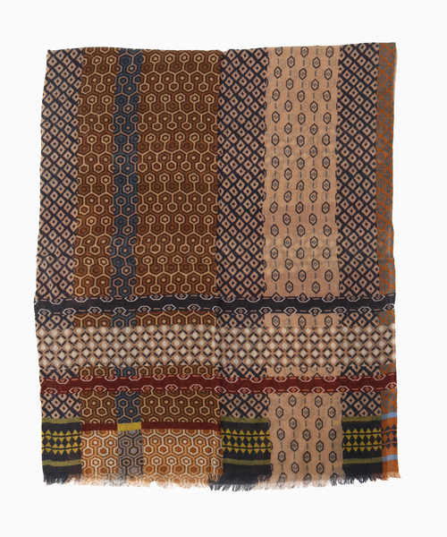 417 EDIFICE（フォーワンセブンエディフィス）の「SK OVERSEAS エス.ケーオーバーシーズ プリントスカーフ（バンダナ/スカーフ・メンズ・B/A/C/D・FREE）」の8枚目の写真