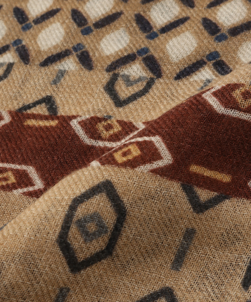 417 EDIFICE（フォーワンセブンエディフィス）の「SK OVERSEAS エス.ケーオーバーシーズ プリントスカーフ（バンダナ/スカーフ・メンズ・B/A/C/D・FREE）」の14枚目の写真