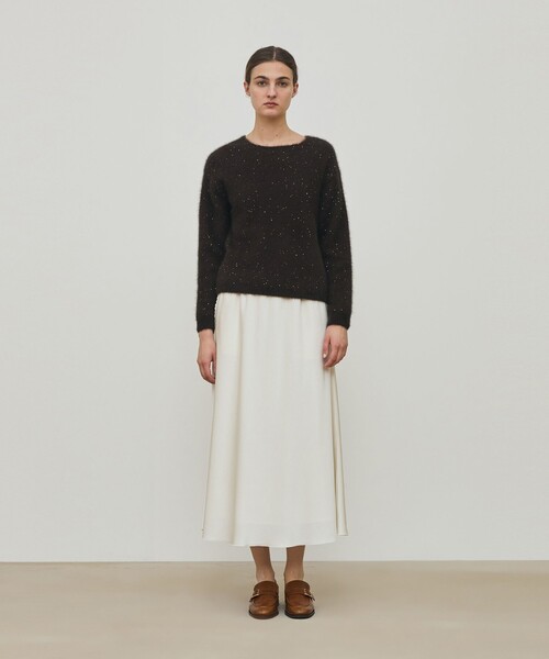 24AW DES PRES デプレ　フォックスカシミヤクルーネックプルオーバー 24AW DES PRES デプレ フォックスカシミヤクルーネックプルオーバー