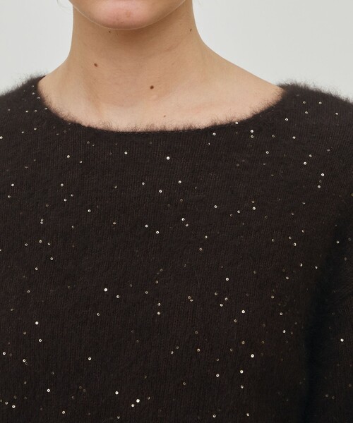 フォックスカシミヤ クルーネックプルオーバー（ニット/セーター