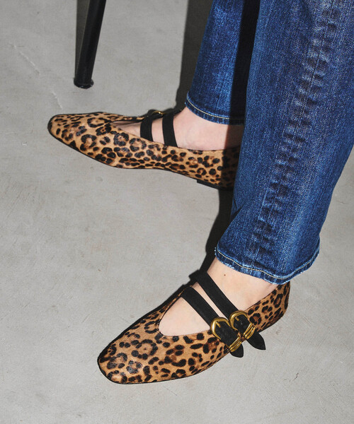 GRISE（グリーズ）の「GRISEレザーWストラップメリージェーン（その他シューズ・レディース・キャメル/ブラック/レッド・24cm/23.5cm/23cm/22.5cm/22cm/25cm/24.5cm）」の7枚目の写真