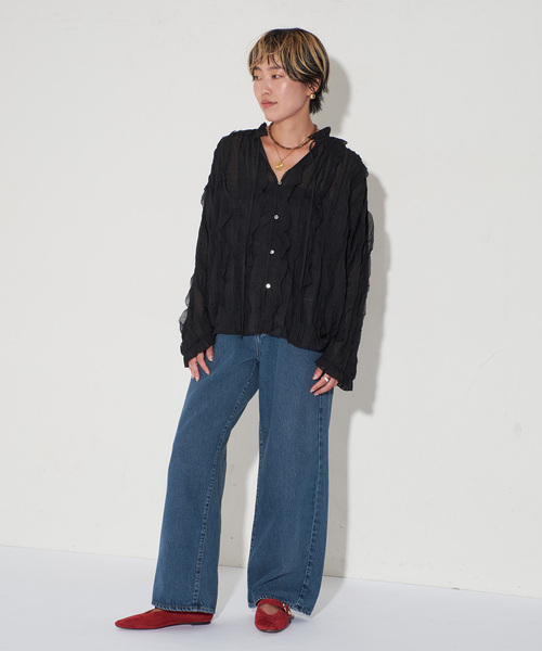 GRISE（グリーズ）の「GRISEレザーWストラップメリージェーン（その他シューズ・レディース・キャメル/ブラック/レッド・24cm/23.5cm/23cm/22.5cm/22cm/25cm/24.5cm）」の10枚目の写真