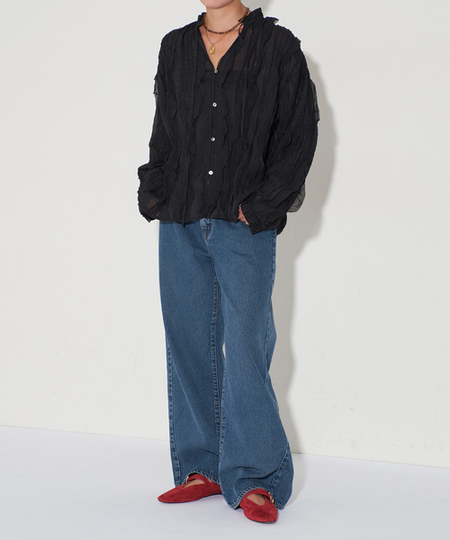 GRISE（グリーズ）の「GRISEレザーWストラップメリージェーン（その他シューズ・レディース・キャメル/ブラック/レッド・24cm/23.5cm/23cm/22.5cm/22cm/25cm/24.5cm）」の11枚目の写真