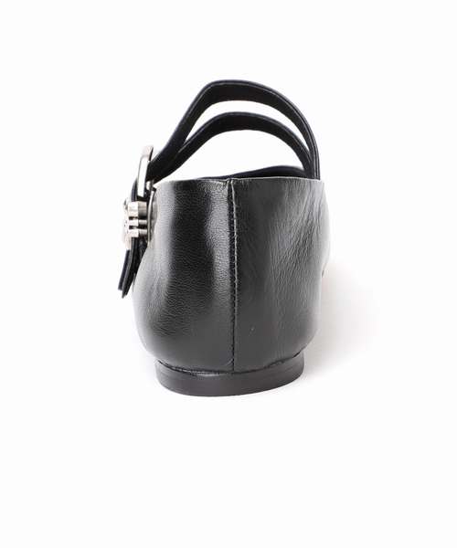 GRISE（グリーズ）の「GRISEレザーWストラップメリージェーン（その他シューズ・レディース・キャメル/ブラック/レッド・24cm/23.5cm/23cm/22.5cm/22cm/25cm/24.5cm）」の16枚目の写真