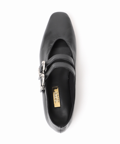 GRISE（グリーズ）の「GRISEレザーWストラップメリージェーン（その他シューズ・レディース・キャメル/ブラック/レッド・24cm/23.5cm/23cm/22.5cm/22cm/25cm/24.5cm）」の19枚目の写真