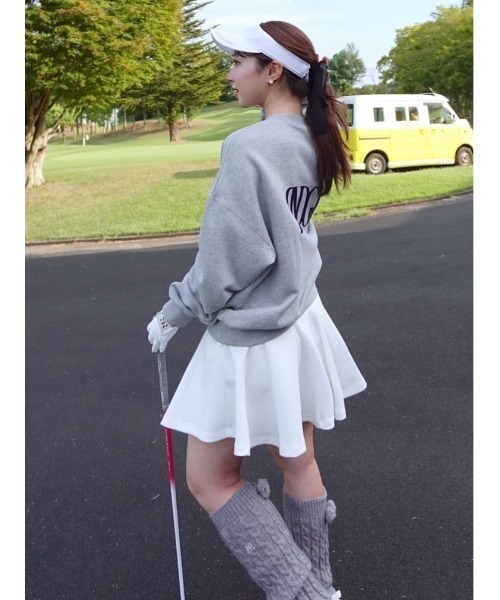 RIENDA GOLF】ベーシックフレアスカート 秋服 冬服（スカート