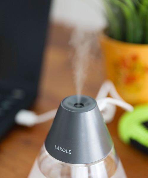 LAKOLE（ラコレ）の「ミニUSB加湿器 / 591148（生活家電・レディース・チャコール/アイボリー・FREE）」の17枚目の写真
